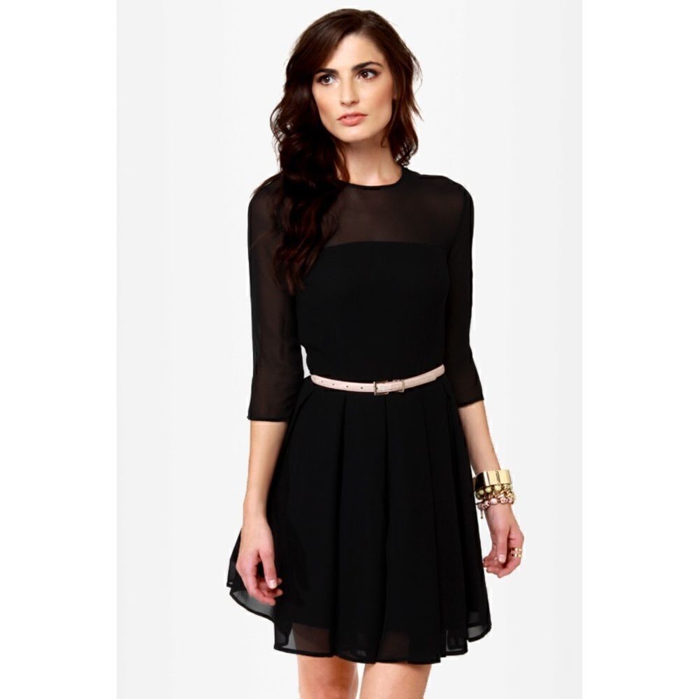 Bb dakota rylan black dress size 8